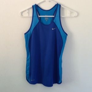 Nike Dri-Fit Racer Back Women’s workout top.